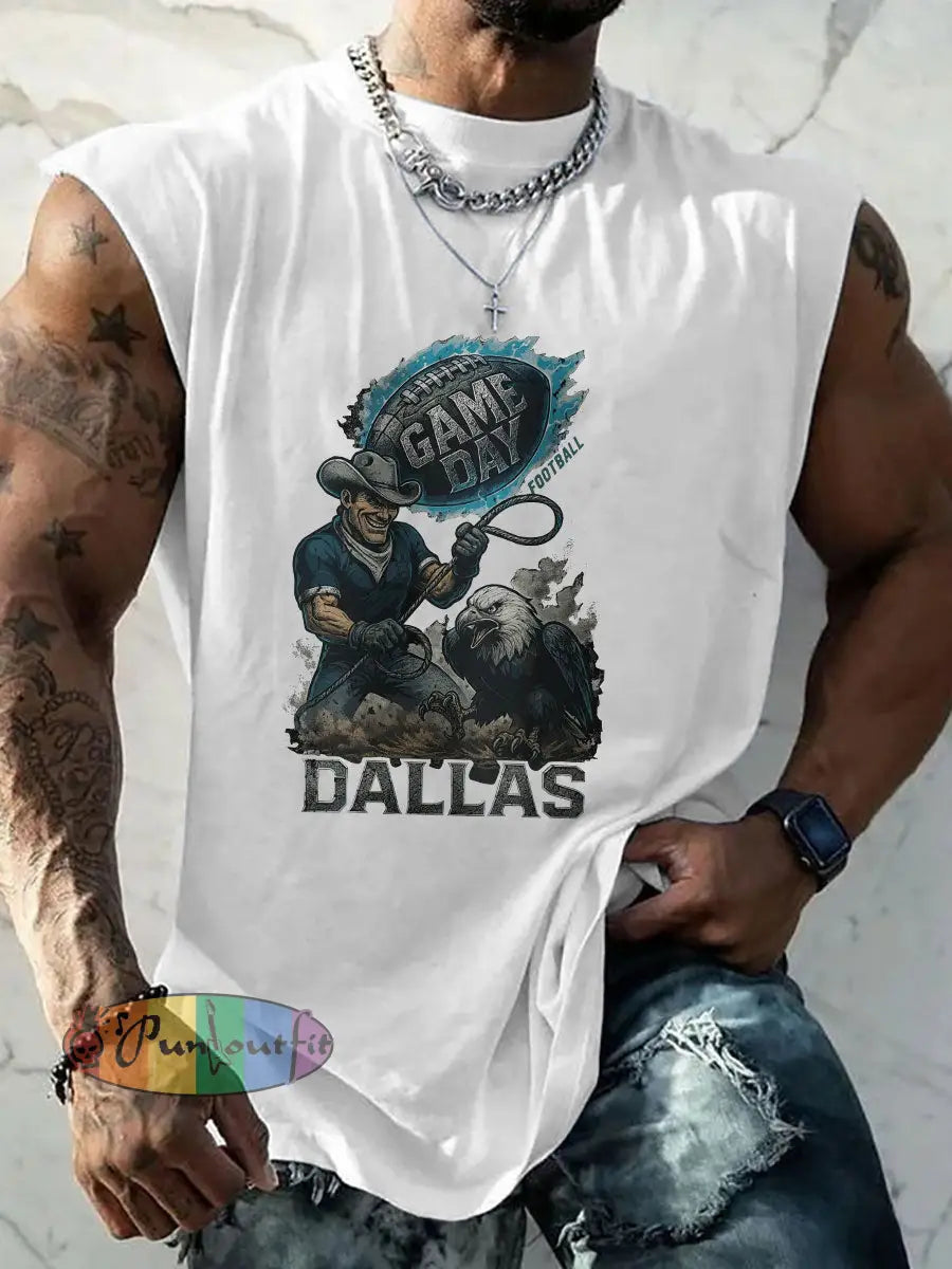 Men’s American football vest White / S