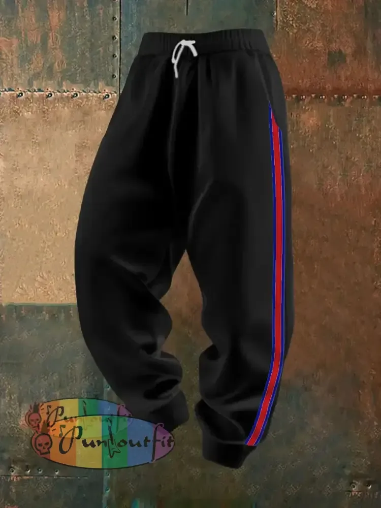 Men’s Football Fans Lovers Gameday Casual Pants Black / S