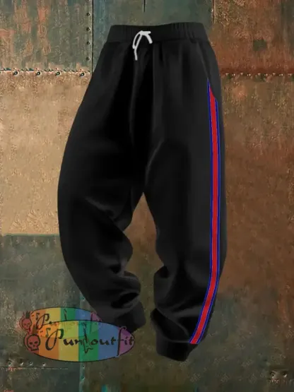 Men’s Football Fans Lovers Gameday Casual Pants Black / S