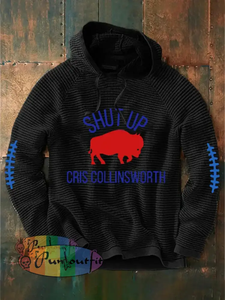 Men’s Go Buffalo Football Fans Lovers Gameday Casual Sweatshirt Black / S