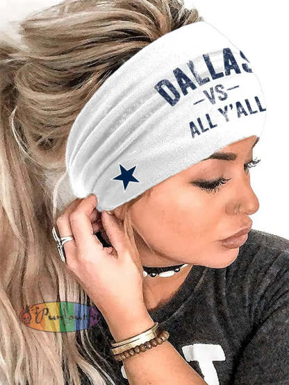 Unisex American Football Headscarf White / ONE