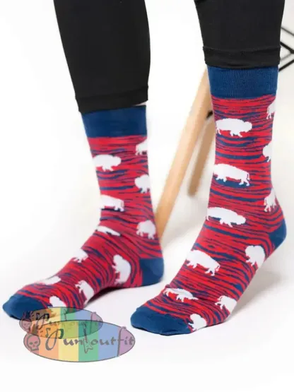 Unisex Buffalo Football Lover Printed Socks As picture / ONE