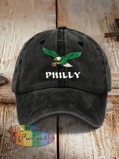 Unisex Fly Eagles! Football Fans Lovers Gameday Hat Black / ONE