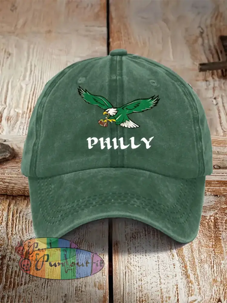 Unisex Fly Eagles! Football Fans Lovers Gameday Hat Green / ONE