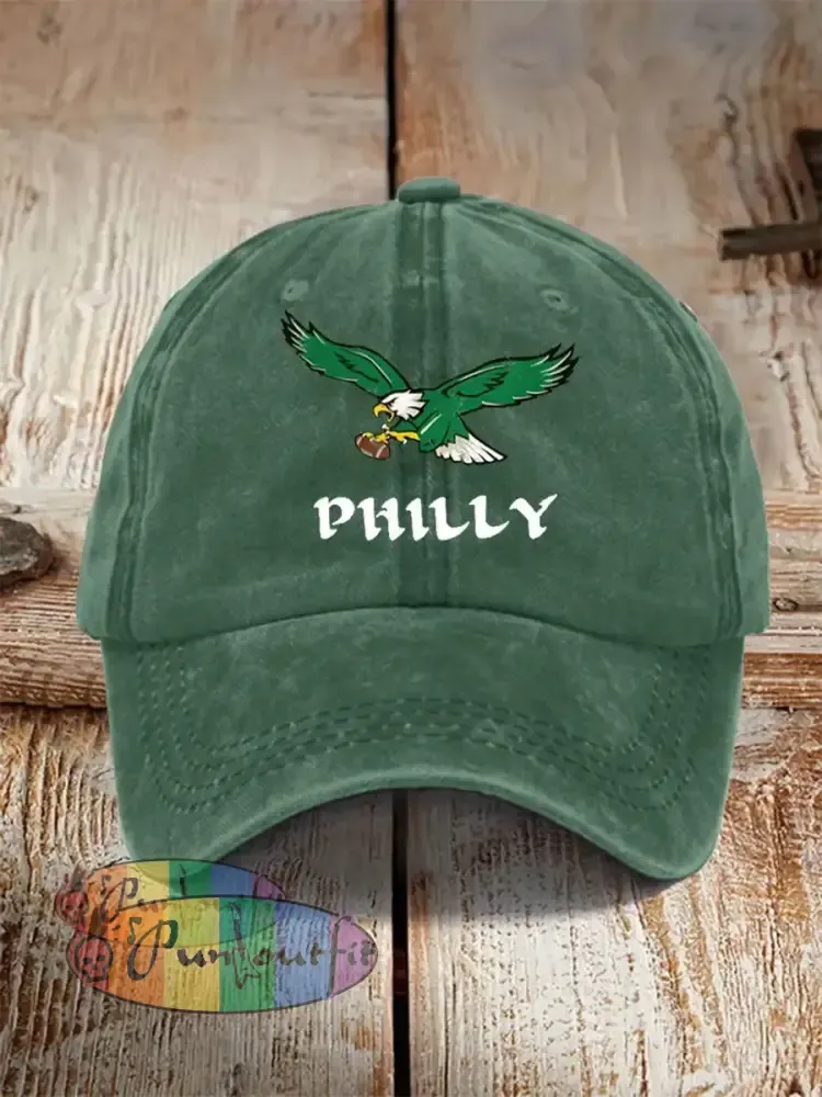 Unisex Fly Eagles! Football Fans Lovers Gameday Hat Green / ONE