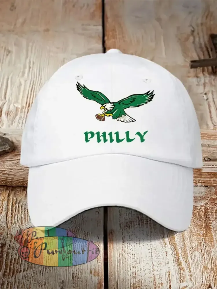 Unisex Fly Eagles! Football Fans Lovers Gameday Hat White / ONE