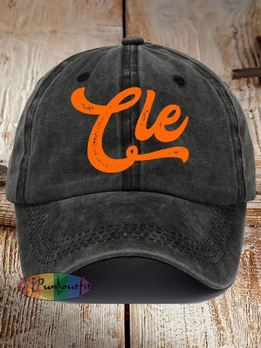 Unisex Football Fans Lovers Gameday Casual Design Print Hat Black / ONE