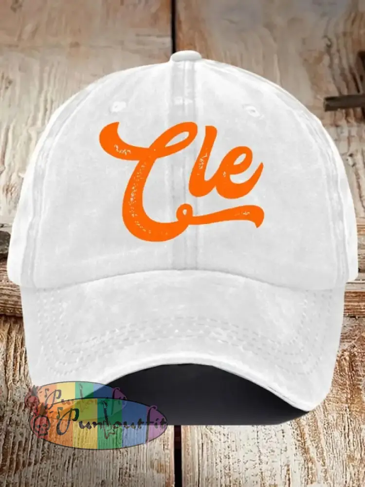 Unisex Football Fans Lovers Gameday Casual Design Print Hat White / ONE