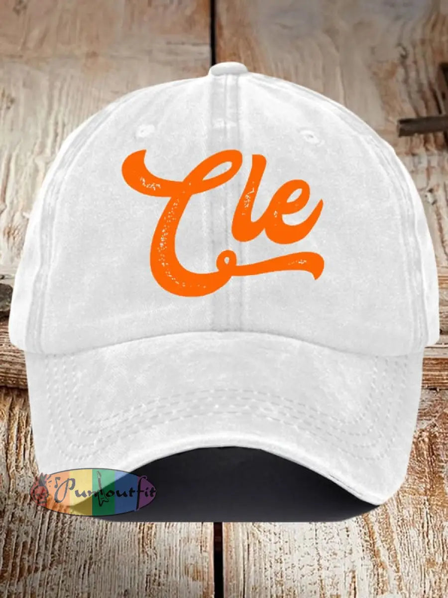 Unisex Football Fans Lovers Gameday Casual Design Print Hat White / ONE