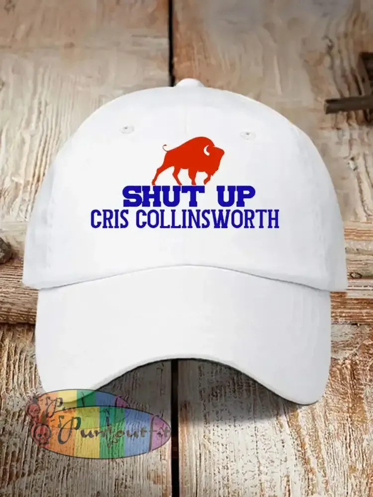 Unisex Go Buffalo Football Fans Lovers Gameday Print Hat White / ONE