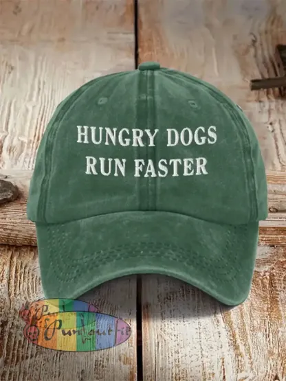 Unisex Hungry Dogs Run Faster,Fly Eagles Fly Football Fans Lovers Gameday Hat Green / ONE