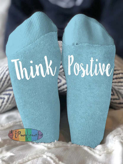 Unisex models fight diseases socks Light Blue / ONE