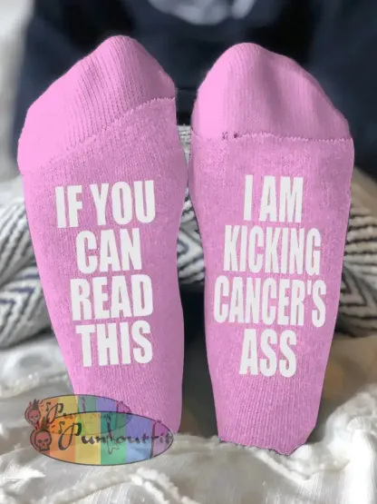 Unisex models fight diseases socks Pink / ONE