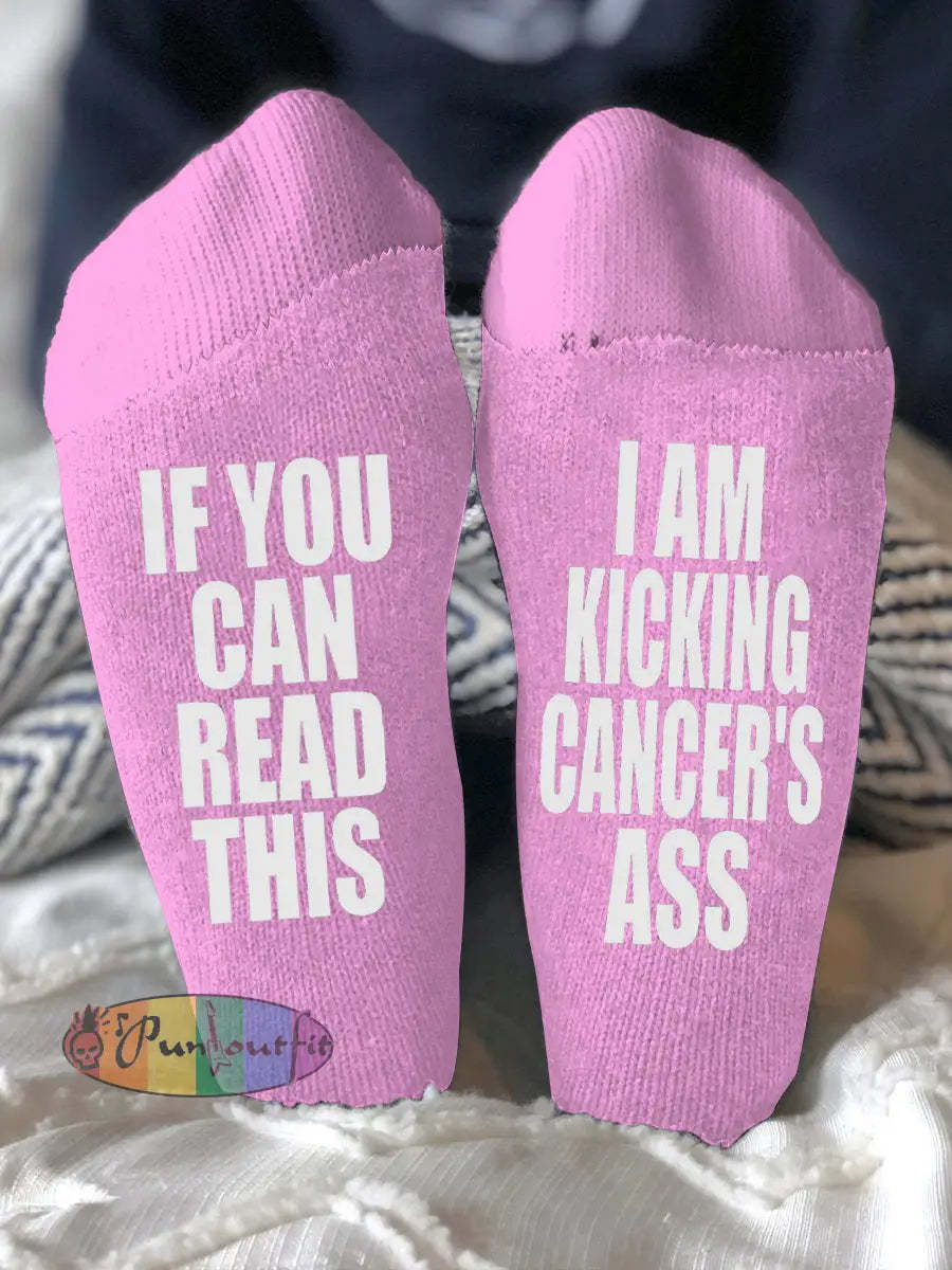 Unisex models fight diseases socks Pink / ONE