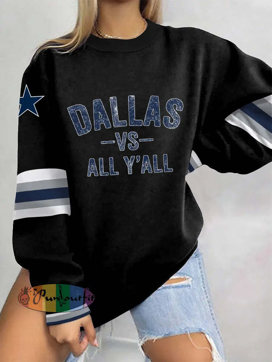 Women’s American Football Sweatshirt Black / S