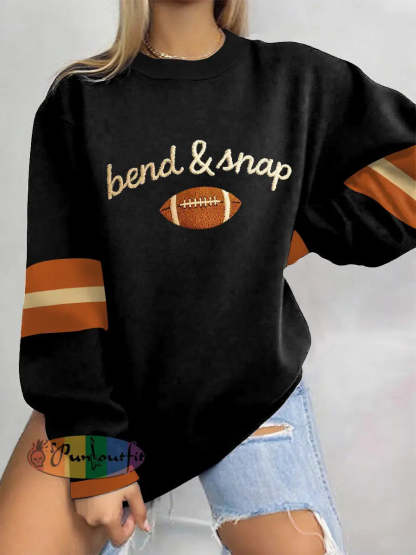Women’s American Football Sweatshirt Black / S