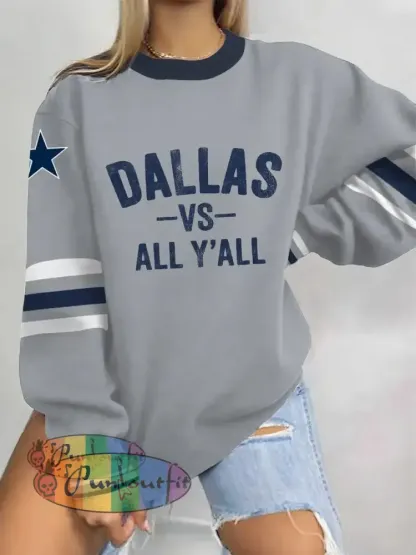 Women’s American Football Sweatshirt Gray / S