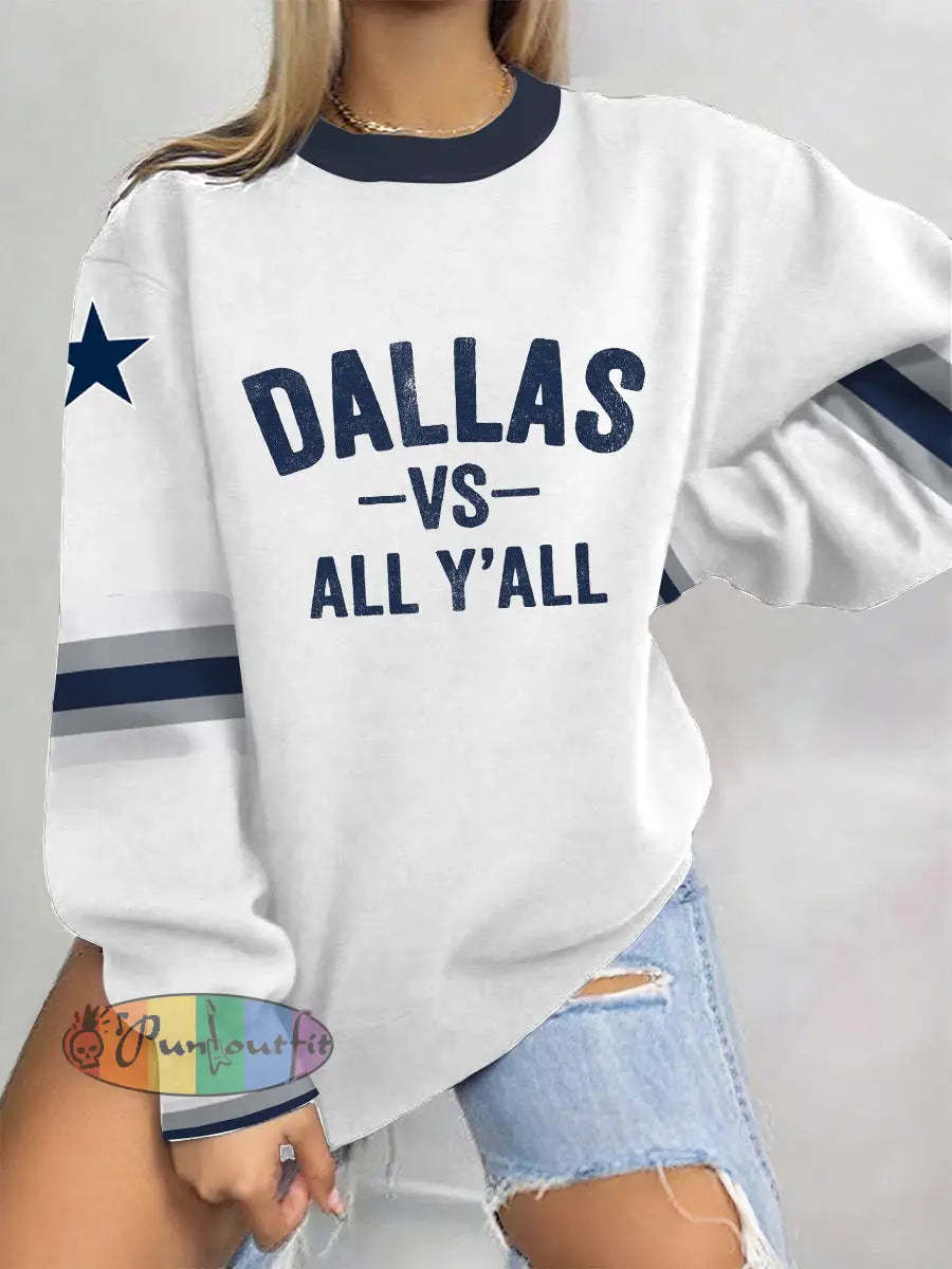 Women’s American Football Sweatshirt White / S
