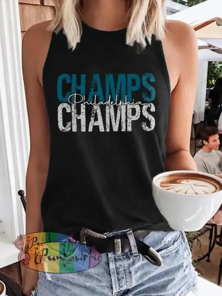 Women’s Football Fans Lovers Gameday Casual Vests Black / S