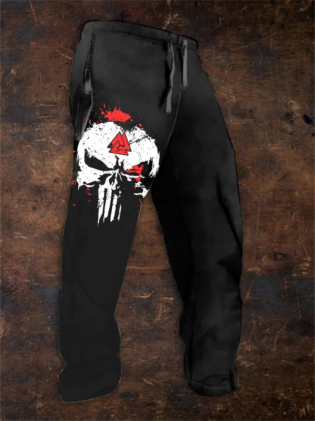 Men's Viking Print Sweatpants