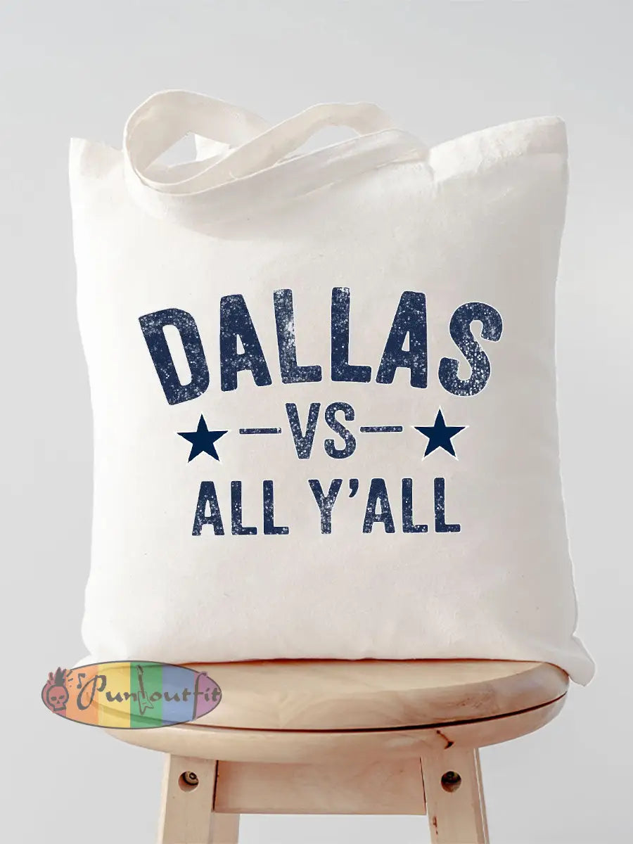 American Football Canvas Bag White / ONE