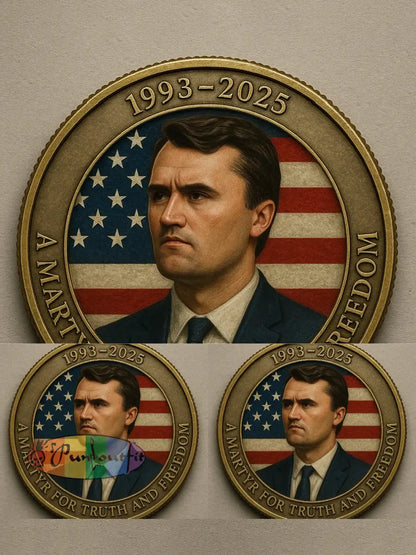 Freedom Charlie Memorial Coin 3PCS