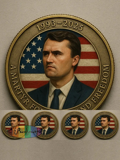 Freedom Charlie Memorial Coin 5PCS