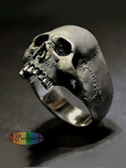 Male Punk Skull Finger Ring Acc