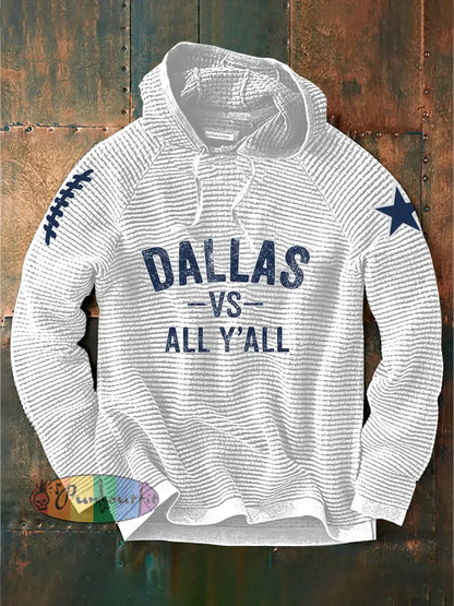 Men’s American football hooded sweatshirt Off White / S