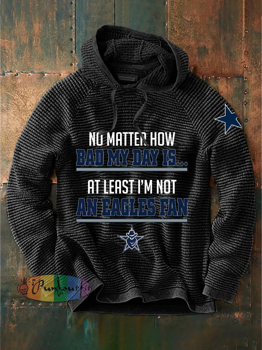 Men’s American Football Hoodie Black / S