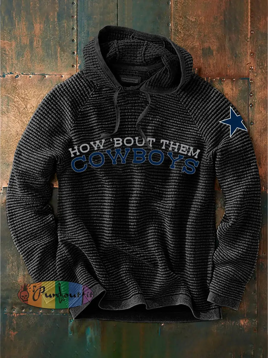 Men’s American Football Hoodie Black / S