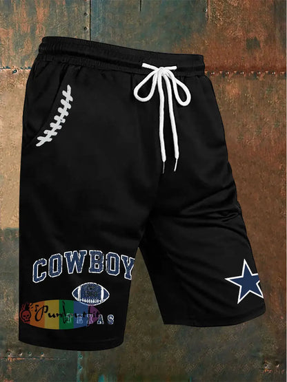 Men’s American Football Shorts Black / S