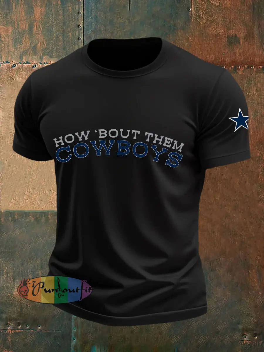 Men’s American Football T-shirt Black / S