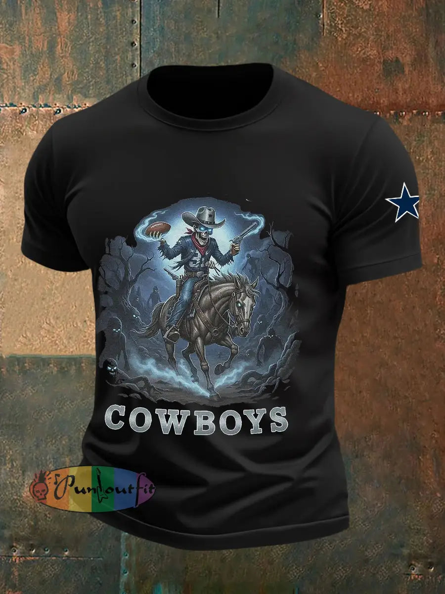 Men’s American Football T-shirt Black / S