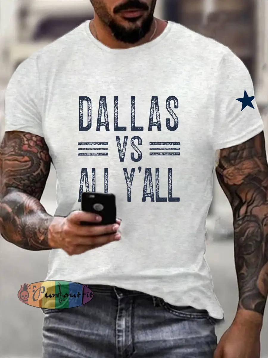 Men’s American Football T Shirt White / S