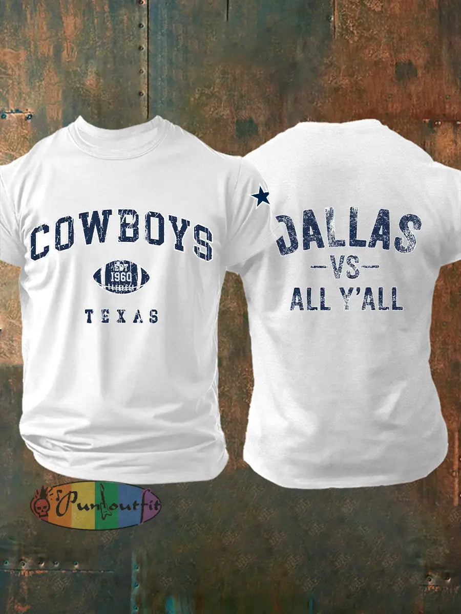 Men’s American Football T Shirt White / S