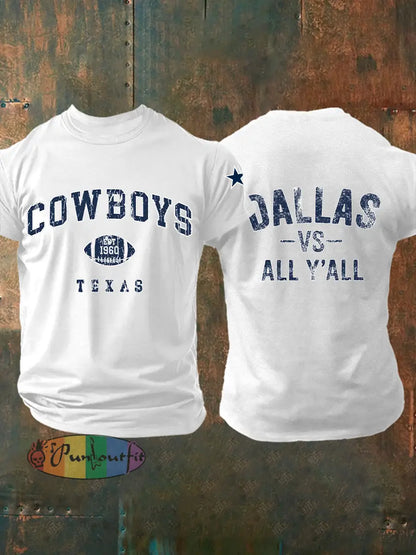 Men’s American Football T Shirt White / S