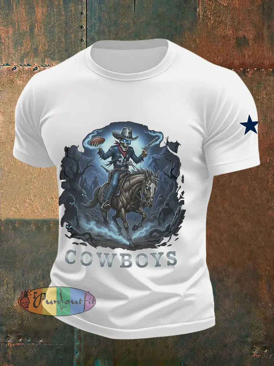 Men’s American Football T-shirt White / S