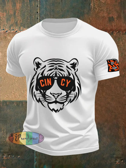 Men’s American Football T-Shirt White / S