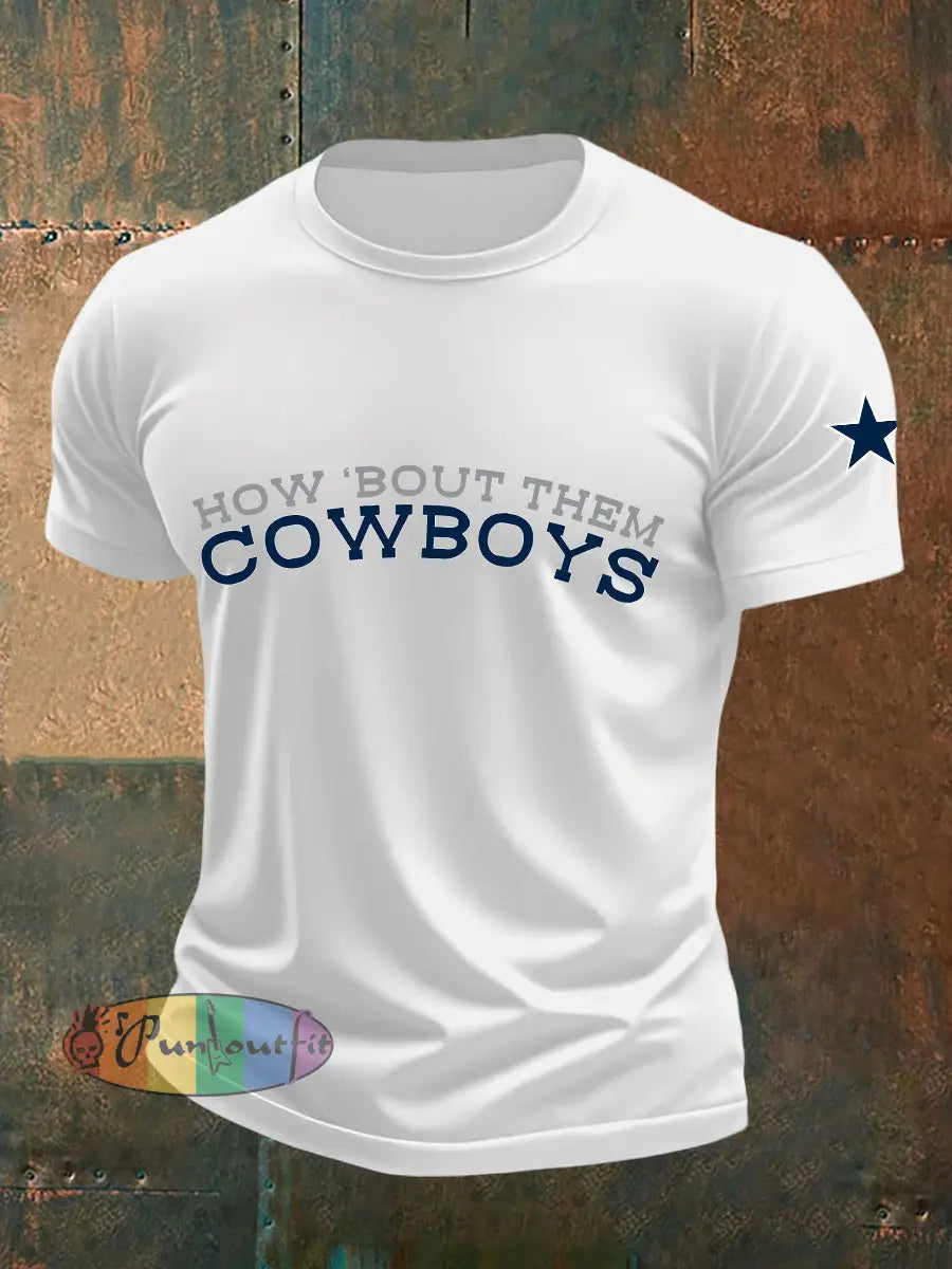 Men’s American Football T-shirt White / S