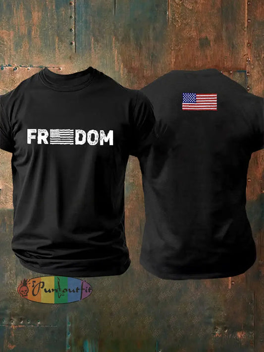 Men’s Charlie Kirk Turning Point USA Trump Commemorative T-Shirt A / S