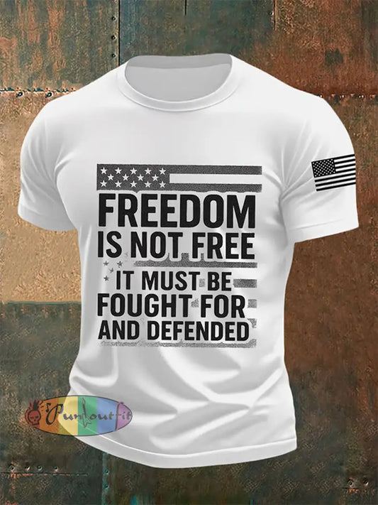Men’s Charlie Kirk Turning Point USA Trump Commemorative T-Shirt A / S