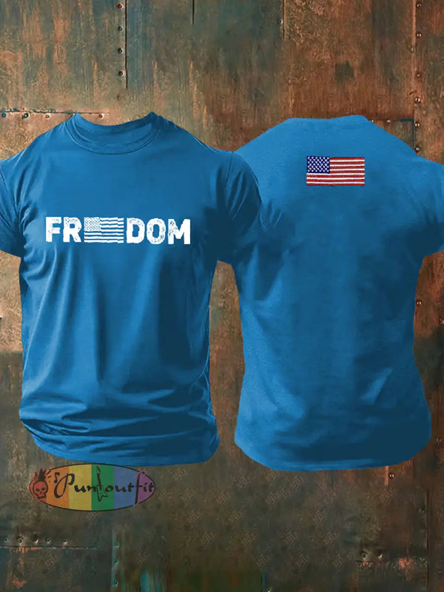 Men’s Charlie Kirk Turning Point USA Trump Commemorative T-Shirt B / S