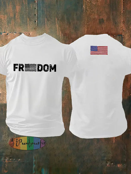 Men’s Charlie Kirk Turning Point USA Trump Commemorative T-Shirt C / S