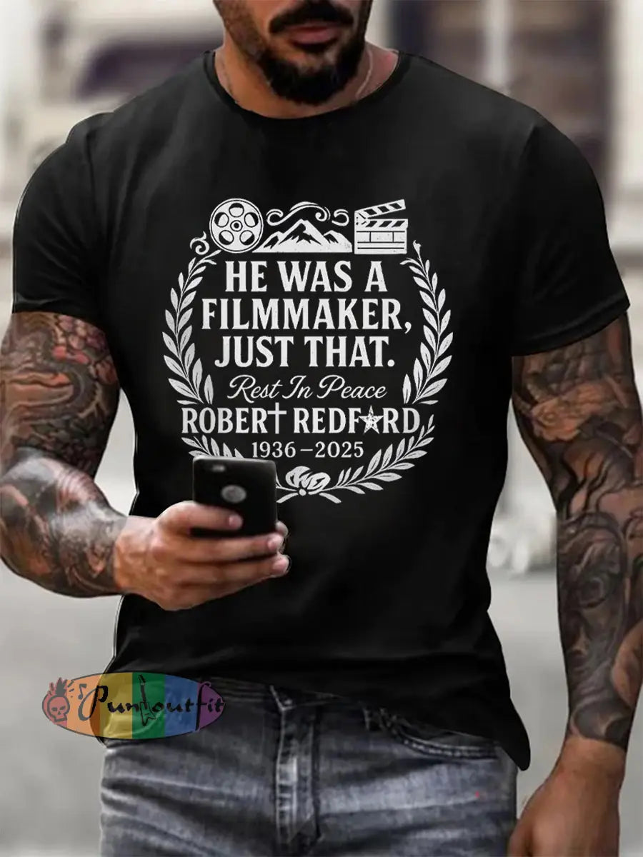 Men’s Film Legend Memorial T-shirt Black / S