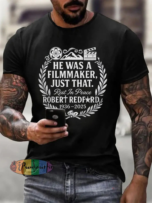 Men’s Film Legend Memorial T-shirt Black / S