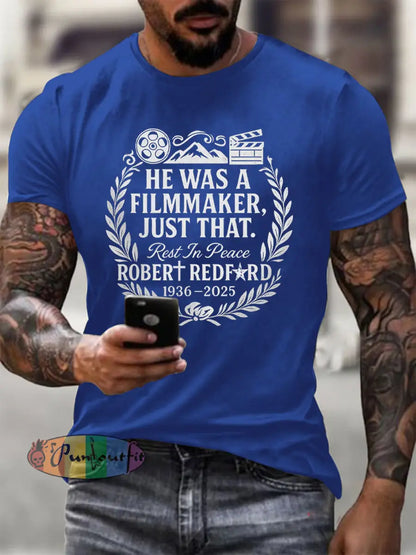 Men’s Film Legend Memorial T-shirt Royal Blue / S