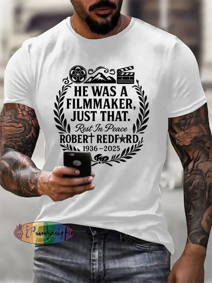 Men’s Film Legend Memorial T-shirt White / S