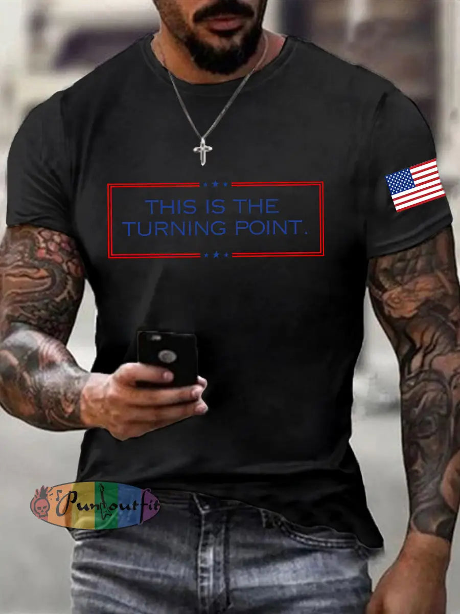 Men’s Freedom Is Not Free R.I.P Charlie Kirk Short Sleeve T-shirt Black / S