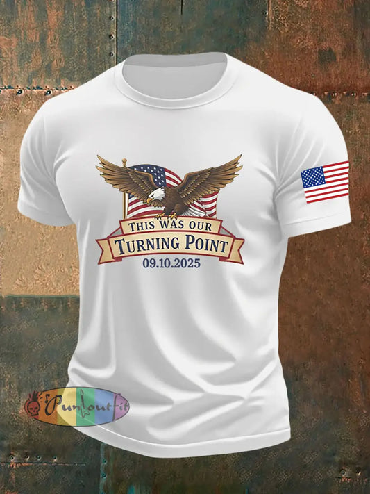 Men’s Freedom Is Not Free R.I.P Charlie Kirk Short Sleeve T-shirt White / S
